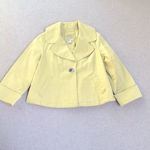 Lal cropped cotton jacket